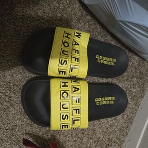 Waffle House Yellow and Black Slides